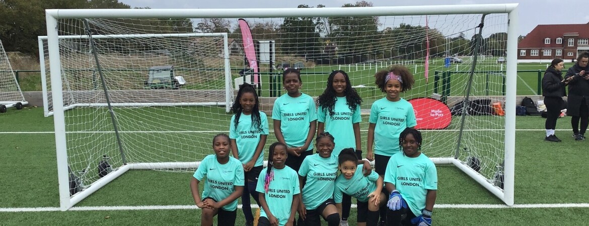 Turnham Academy girls football champions