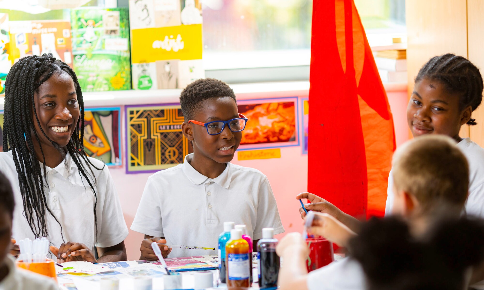 Turnham Academy Image of Pupils in the Classroom 124